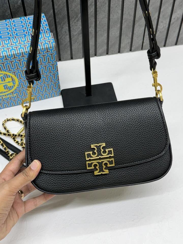 TB Britten Small Convertible Shoulder Bag With Box