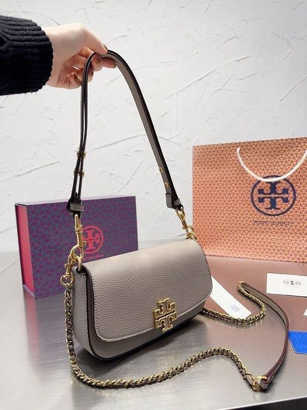 TB Britten Small Convertible Shoulder Bag With Box