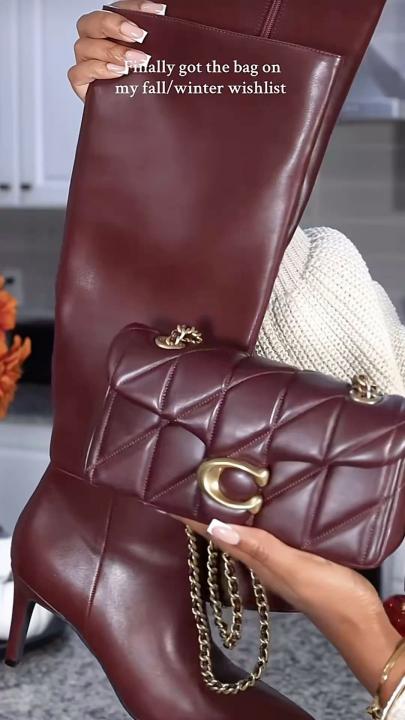 CH Tabby Quilted Leather Shoulder Bag With Box Dust bag Bill