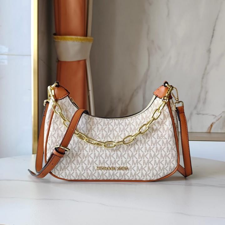 MK Cora Mini Zip Pouchette Signature with OG Box