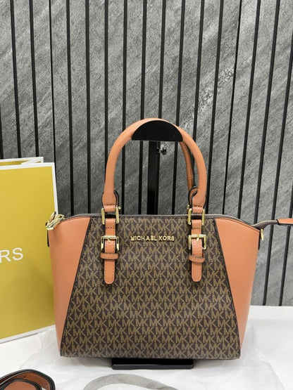 MK CB Sienna Satchel Bag With Original CarryBag &amp; DustCover