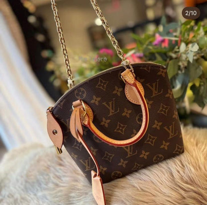 LV LOCKIT MONOGRAM HANDBAG WITH PREMIUM QUALITY BOX