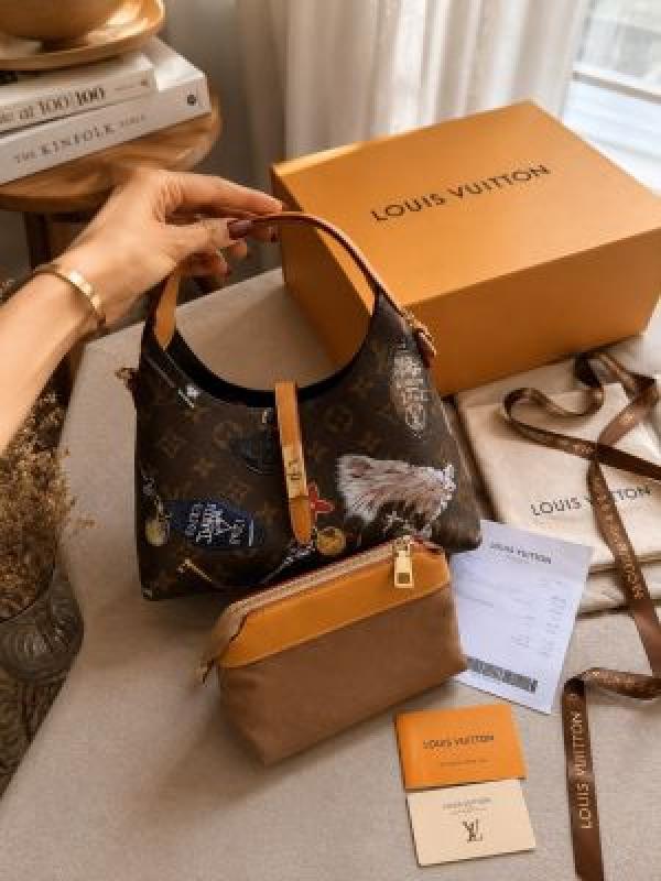 LV trunk 2 handbag with premium quality box