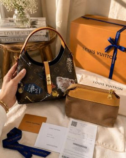 LV trunk 2 handbag with premium quality box