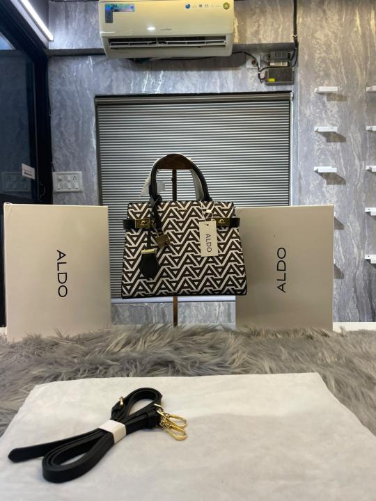 ALD Lisbon Womens White Satchel with box