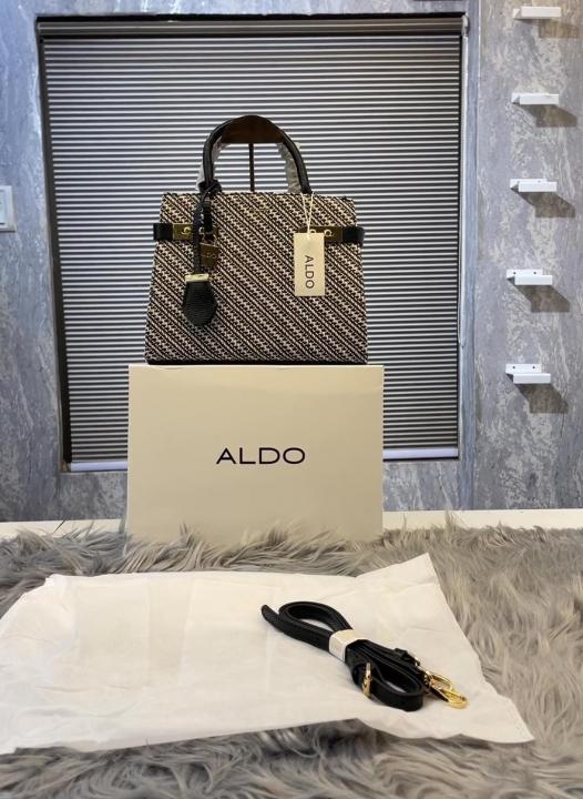 ALD Lisbon Womens White Satchel with box