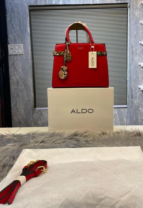 ALD Lisbon Womens White Satchel with box