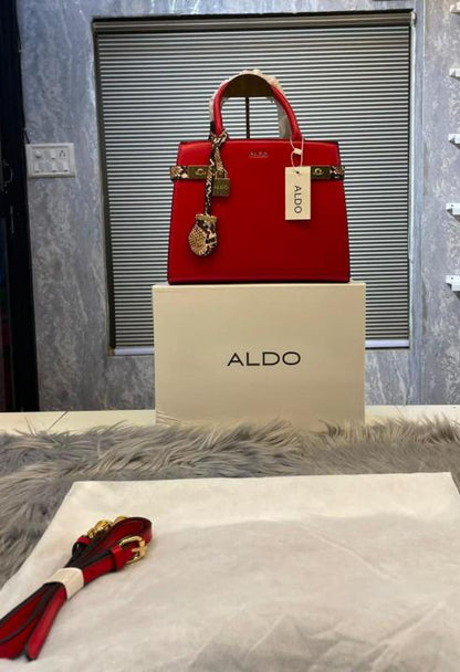 ALD Lisbon Womens White Satchel with box
