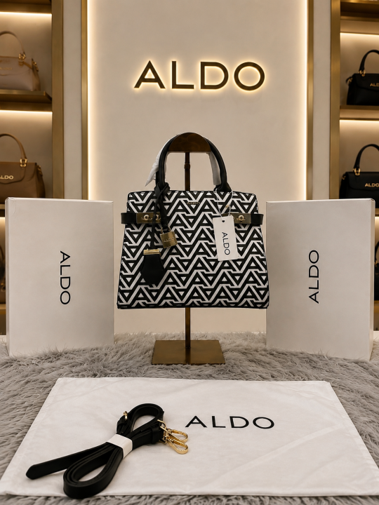 ALD Lisbon Womens White Satchel with box