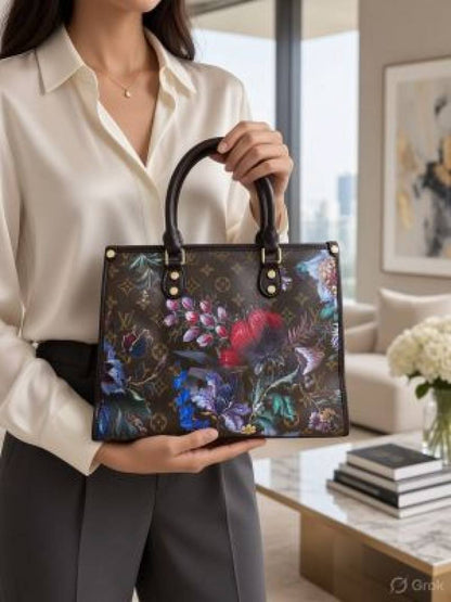 LV on the go limited edition with dust bag and premium quality box