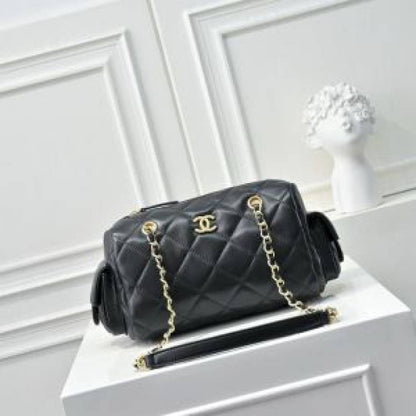 CN BOWLING QUILTED HANDBAG WITH PREMIUM QUALITY BOX