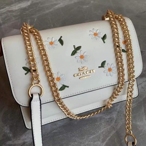 CH Klare flower Crossbody In Signature Bag With OG Box &amp; Dust Bag