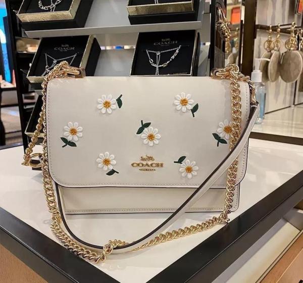 CH Klare flower Crossbody In Signature Bag With OG Box &amp; Dust Bag