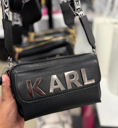 KL Lagerfeld Maybelle Camera Crossbody Bag