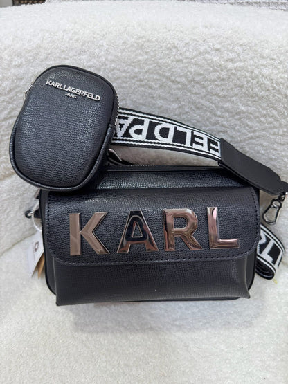 KL Lagerfeld Maybelle Camera Crossbody Bag