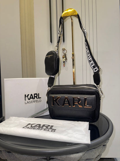 KL Lagerfeld Maybelle Camera Crossbody Bag