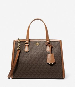 MK chantal logo tote bag premium quality with dust cover
