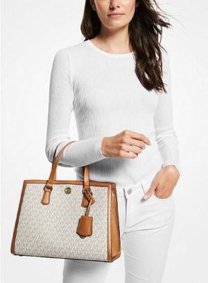 MK chantal logo tote bag premium quality with dust cover