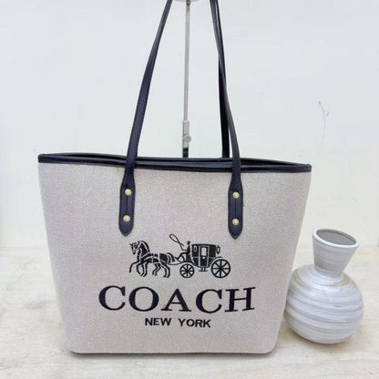 CH voyager jet set print tote bag with dust bag