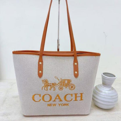 CH voyager jet set print tote bag with dust bag