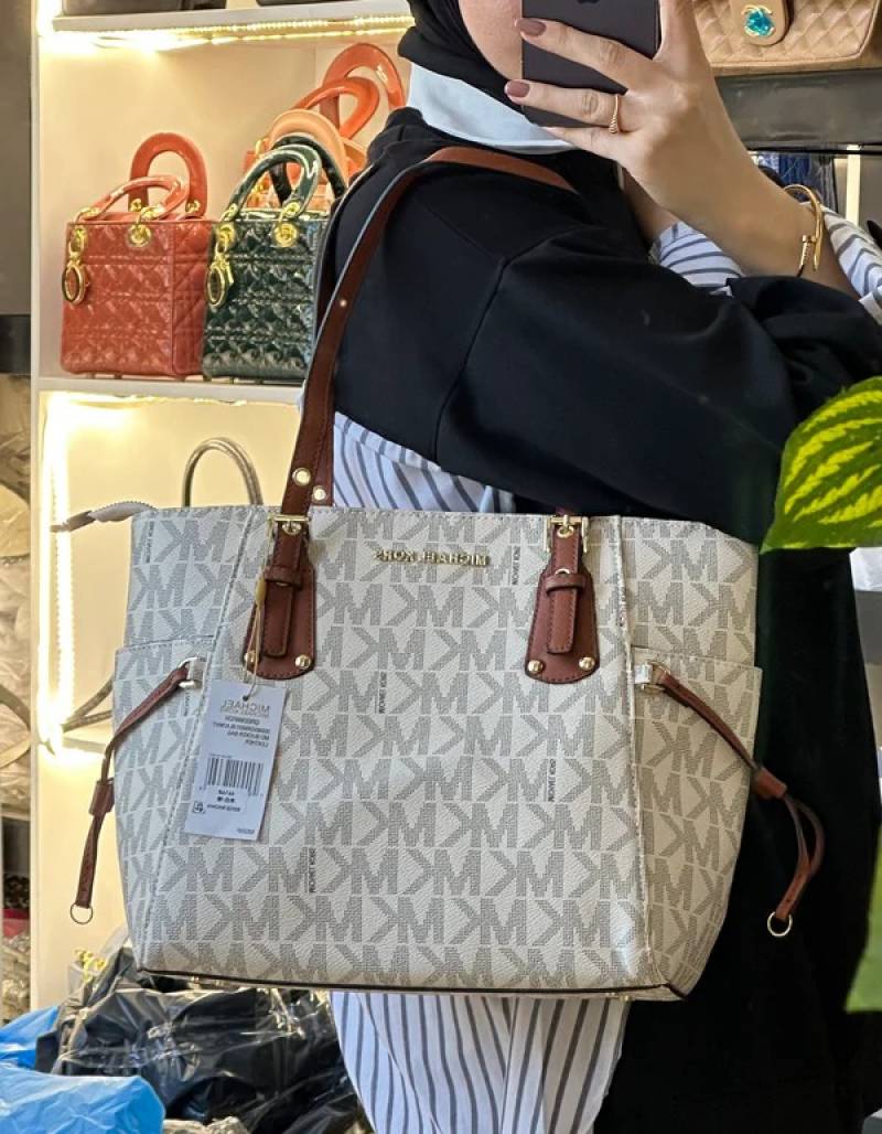 MK tote bag premium quality with dust cover