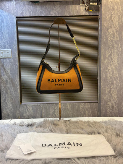 BAL B ARMY LOGO PRINT SHOULDER BAG WITHOUT BOX
