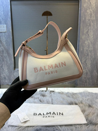 BAL B ARMY LOGO PRINT SHOULDER BAG WITHOUT BOX