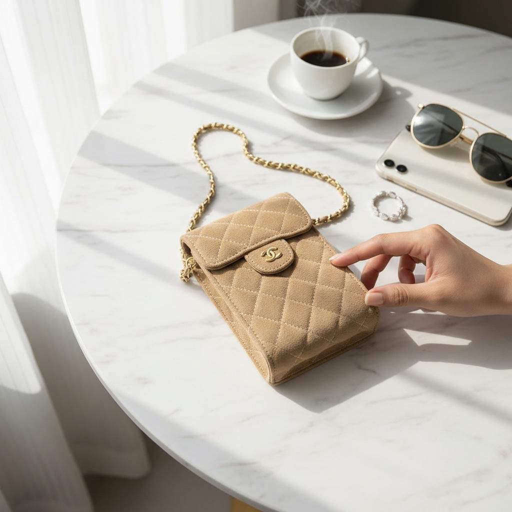 CN mobile holder cum sling bag with box