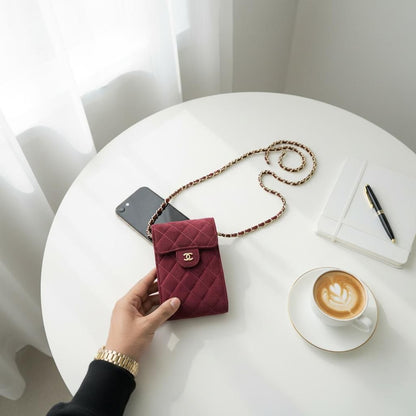 CN mobile holder cum sling bag with box