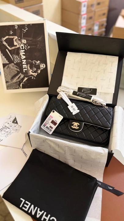 CN Jumbo Large Highend Shoulder Bag With Original Double Box Packing RibbonPack Box