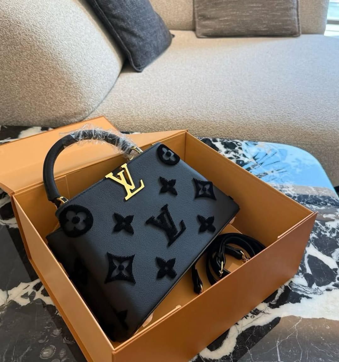 LV Capucines handbag with box premium quality