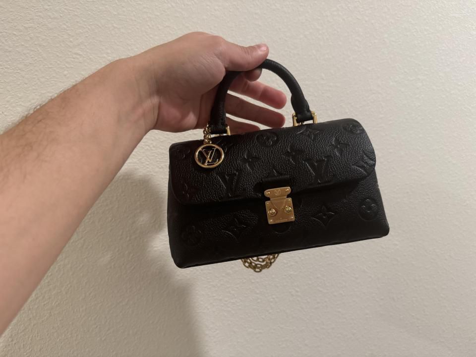 LV leather Bag with Double Box premium quality