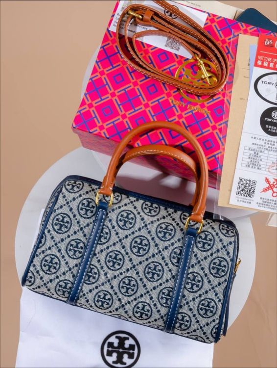 TB monogram barrel bag premium quality with og box