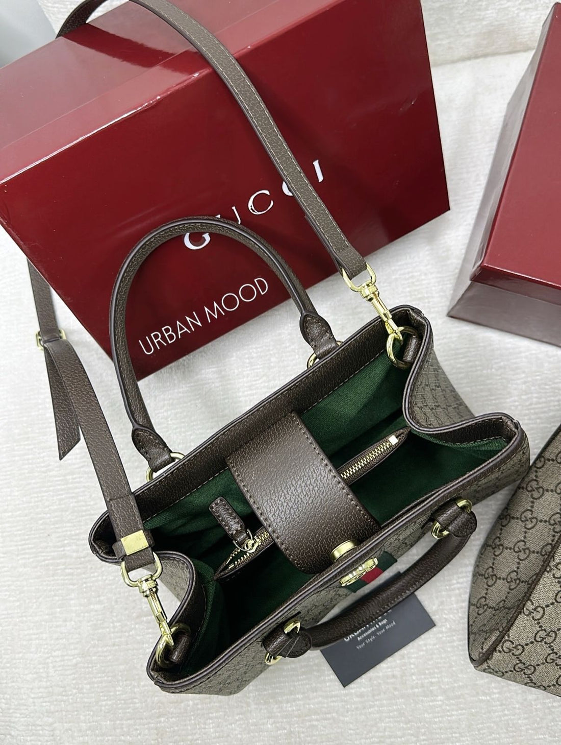 GCi Ophidia Small Tote Bag with double box premium quality