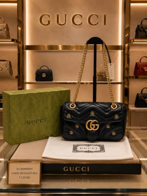 GCI MARMONT SHOULDER BAG WITH DUST BAG FOLDING BOX