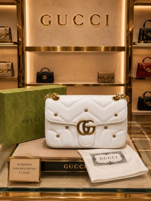 GCI MARMONT SHOULDER BAG WITH DUST BAG FOLDING BOX