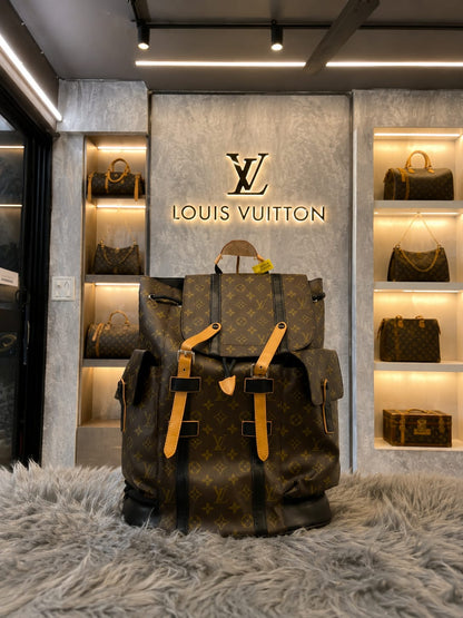 LV Monogram Christopher Backpack