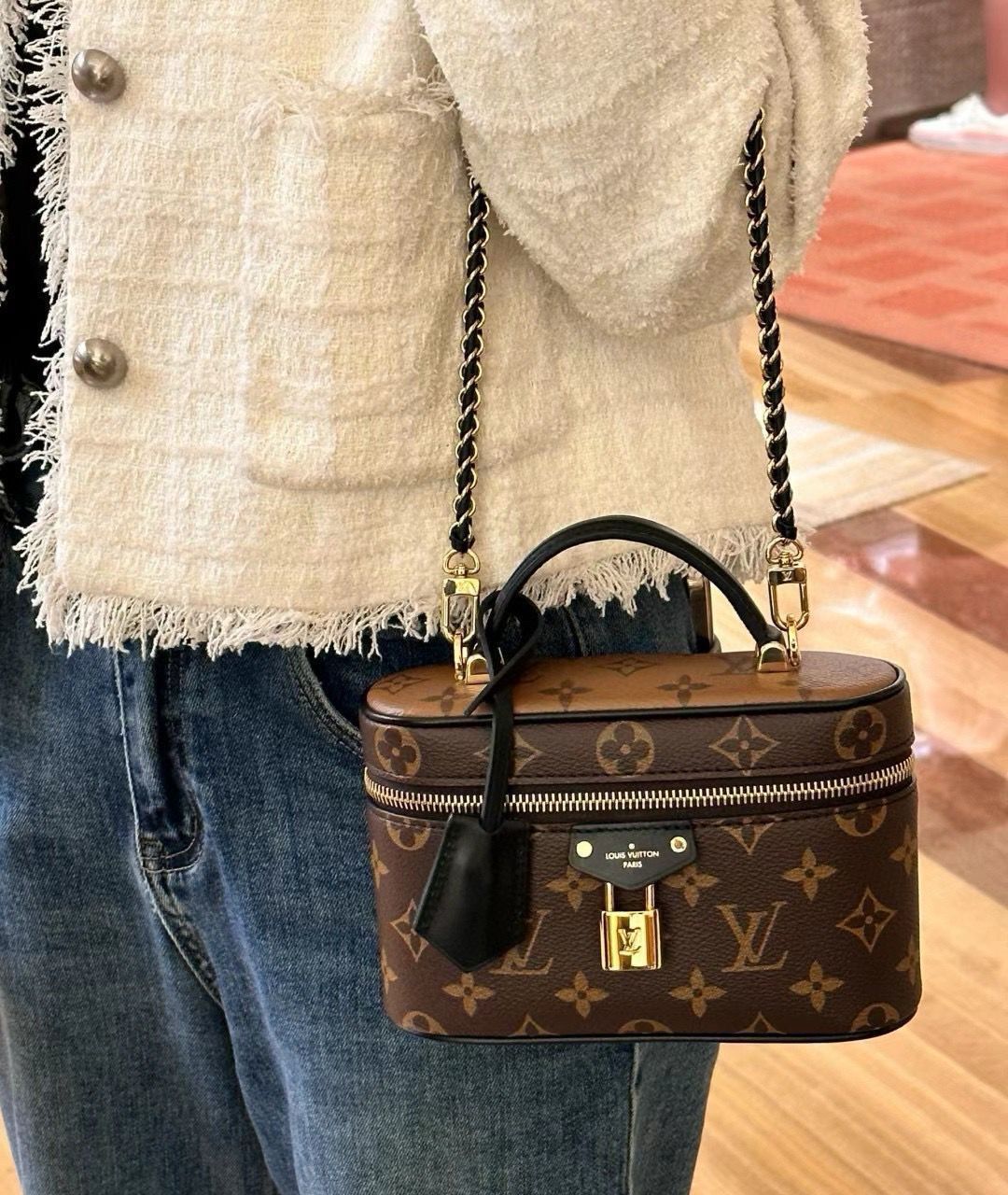 LV Vanity bag premium quality with Double Box