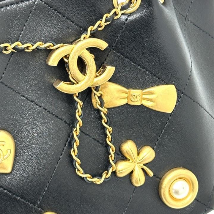 CN Bowtie mini bucket bag with premium quality bow