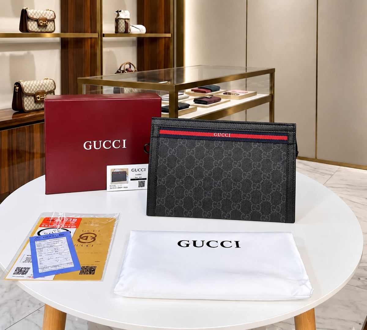 GCI Ophidia leather Bag With premium quality box