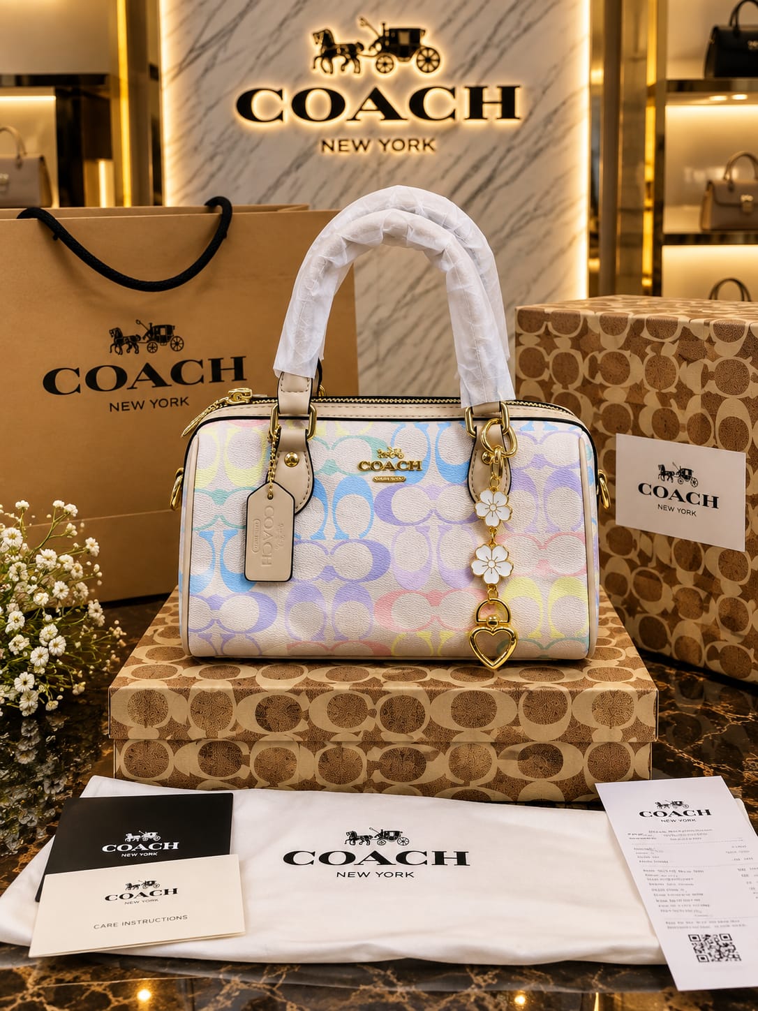 CH rowan speedy mini Duffle bag withpremium quality box