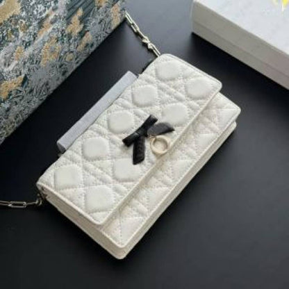 DIO Lady D-Joy Style Chain Shoulder Bag with premium quality box