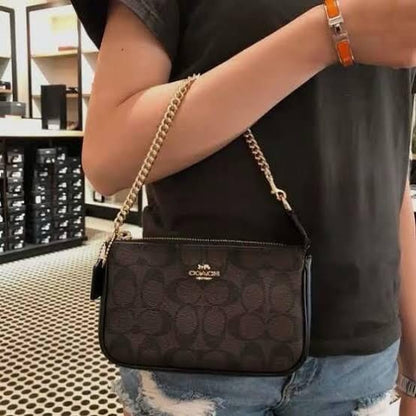 CH Nolita Classy Flower Patch Sling Bag With box