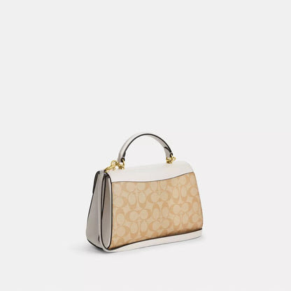 CH Eliza Top Handle In Signature Canvas