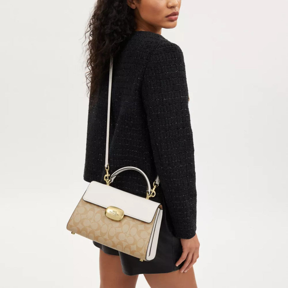 CH Eliza Top Handle In Signature Canvas