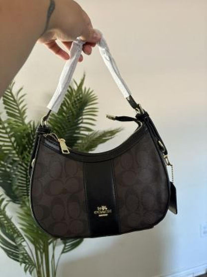 CH kleo hobo bag in signature canvas bag with box